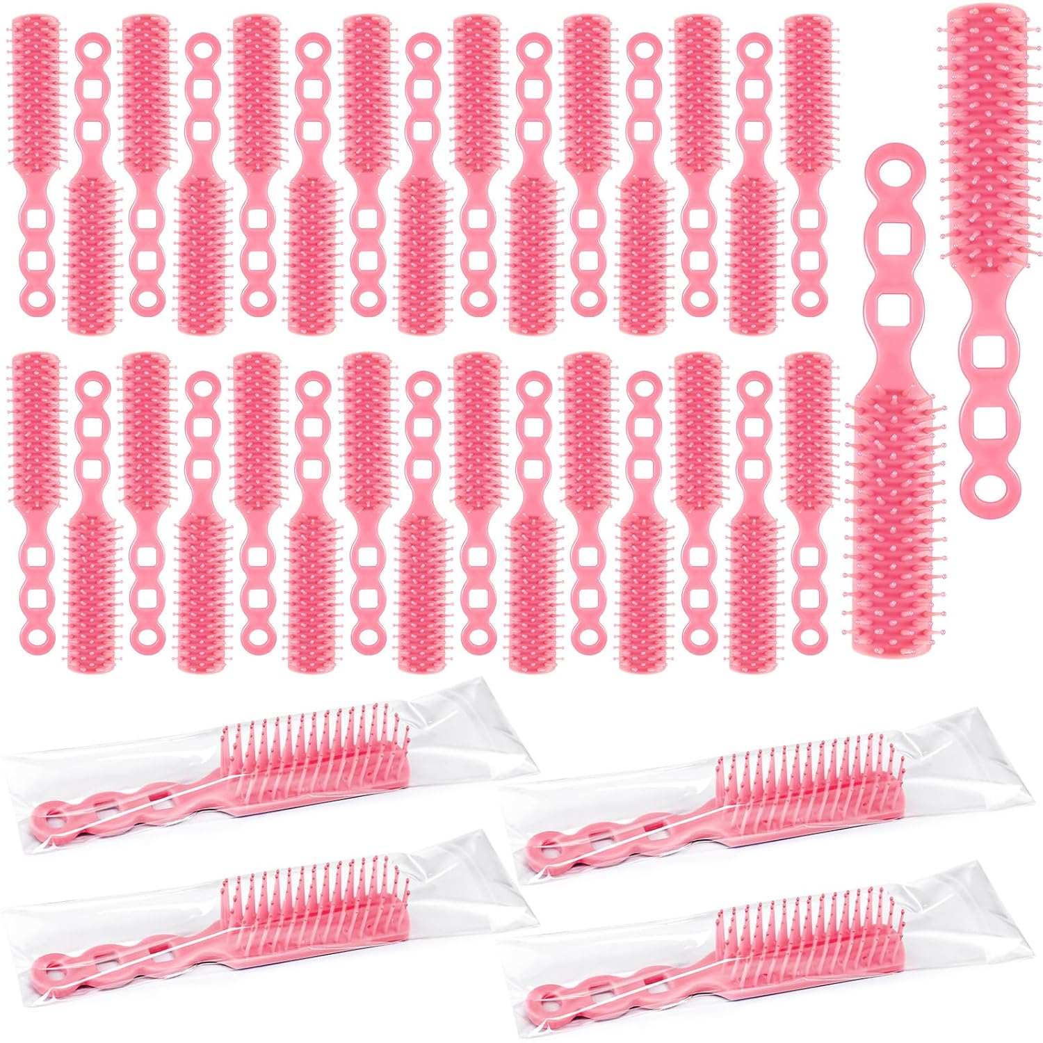 Lauwell 36 Pcs Hair Brushes in Bulk for Homeless