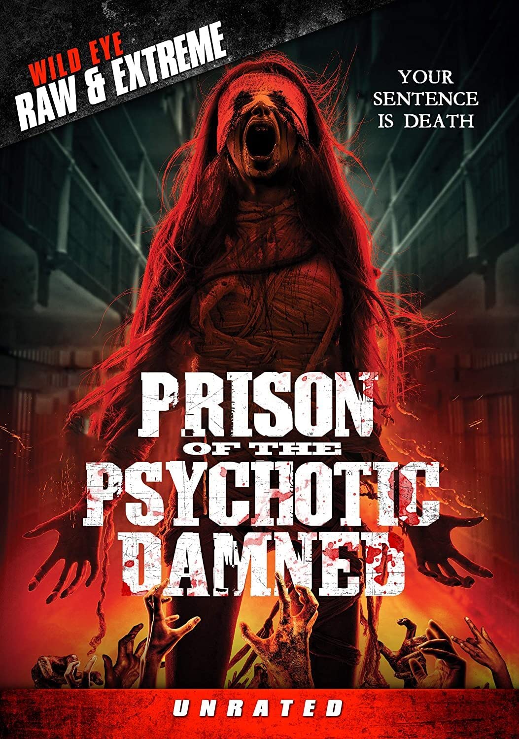 Evita el streaming con Prison Of The Psychotic Damned DVD terror estadounidense de culto