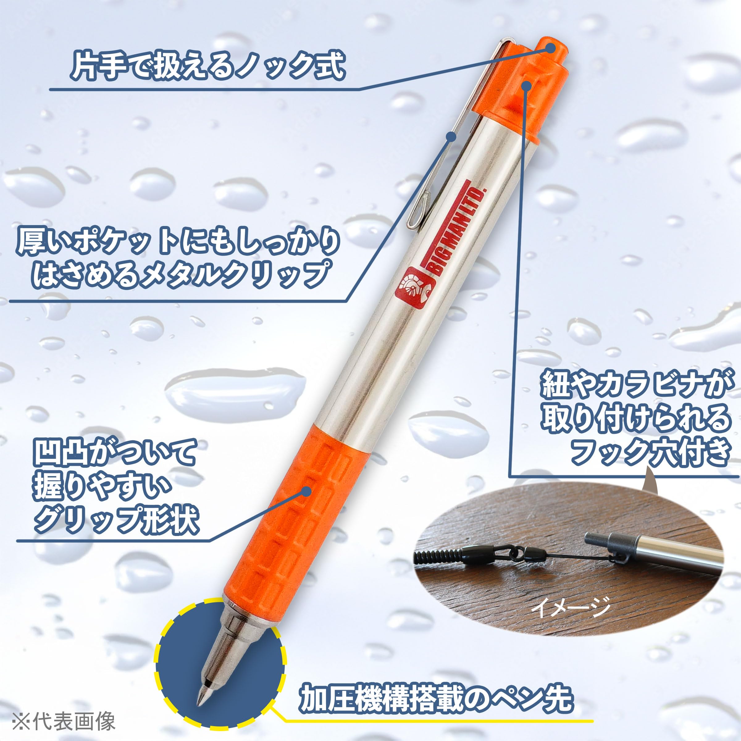 Amazon.co.jp: ビッグマン(Bigman) ゼブラ建築用ボールペンセット 黒