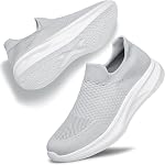 Mens Slip On Shoes Lightweight Walking Shoes Athletic Running Gym Sneakers