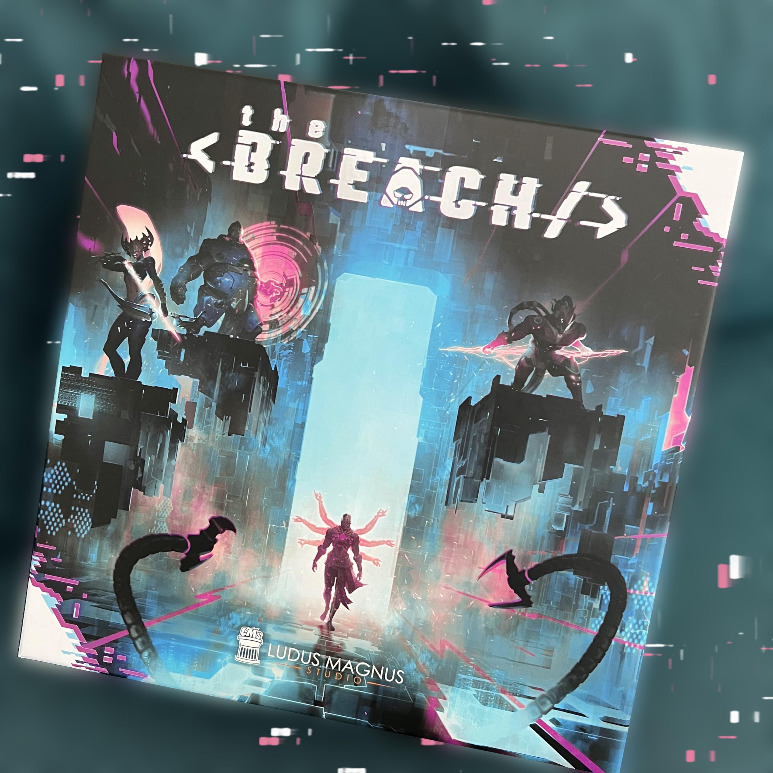 Asmodee The Breach, Juego de Mesa competitivo, 1-4 Jugadores, más de 14 años, edición en Italiano