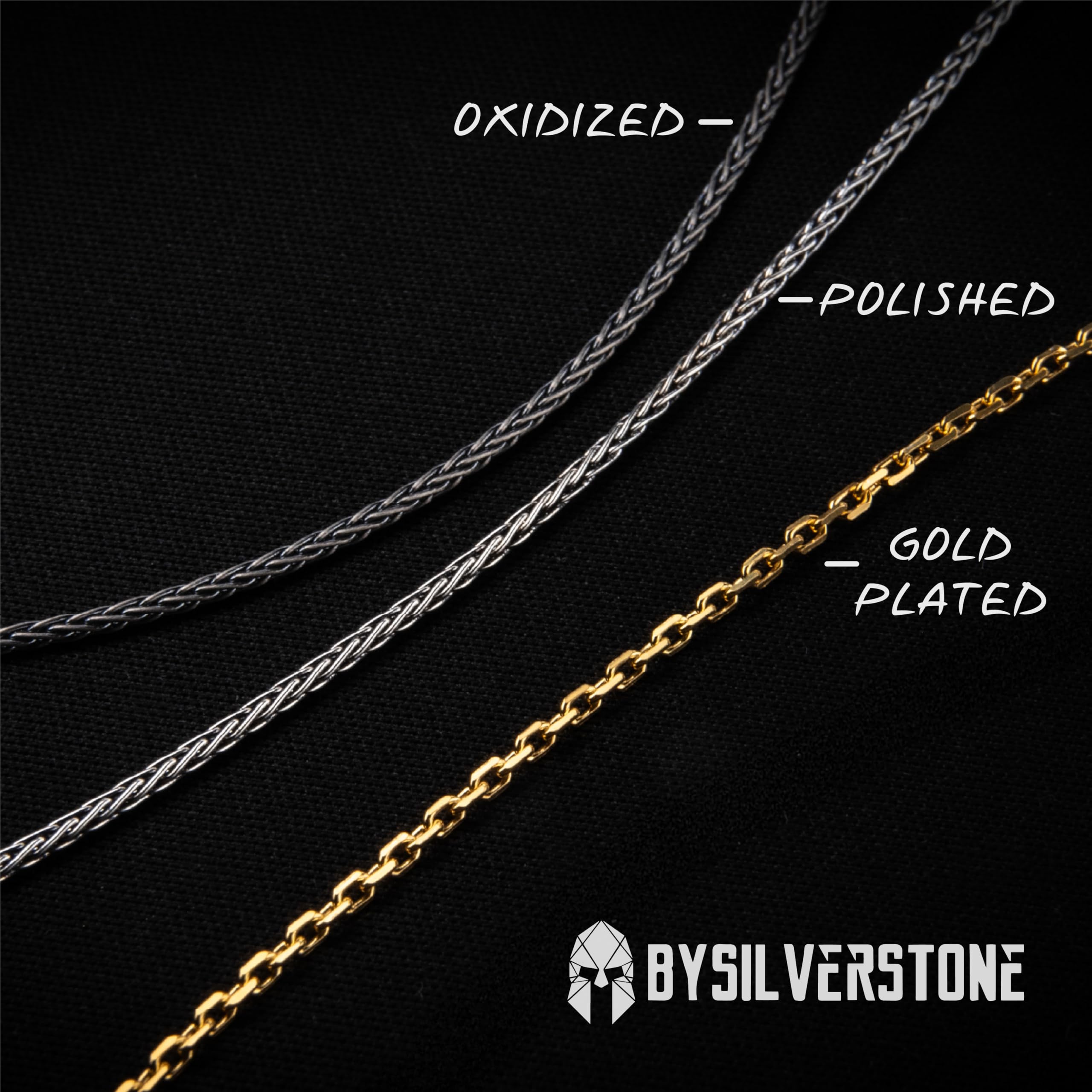 BySilverStone - Biker-Oktopus-Herrenhalskette Aus Sterlingsilber, Seemann-Oktopus-Herrenanhänger, Massive Silber-Oktopus-Pirat-Herren-Geschenkhalskette, Halskette Für Herren