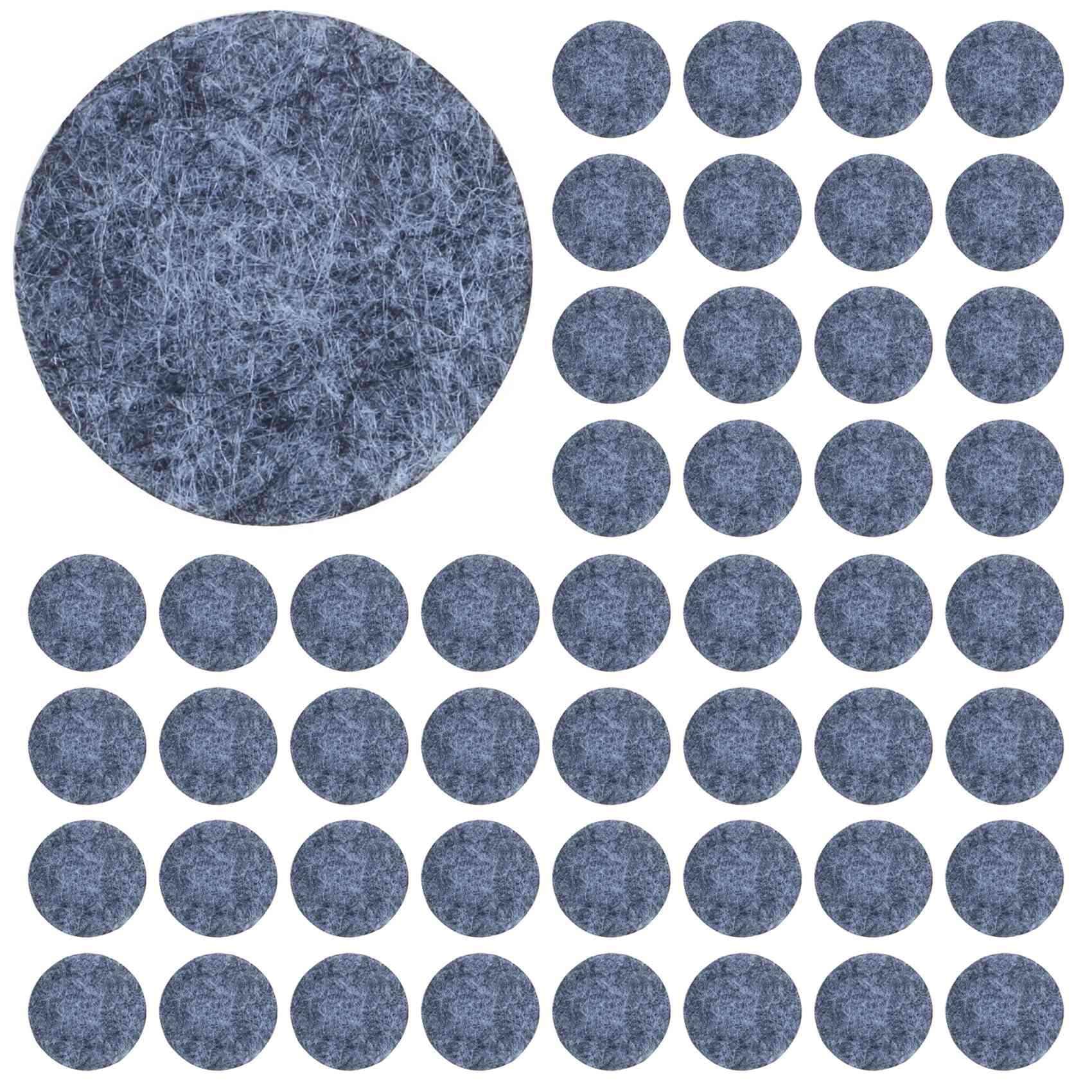 Feutre de protection pour pied de table et chaise : lot 400 patins ronds gris