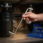 2 Clé d'élimination des ordures, outil de clé Hex Allen compatible avec InSinkErator Élimination des ordures, élimination de l'outil Unjam pour la réparation des déchets d'élimination des aliments de cuisine