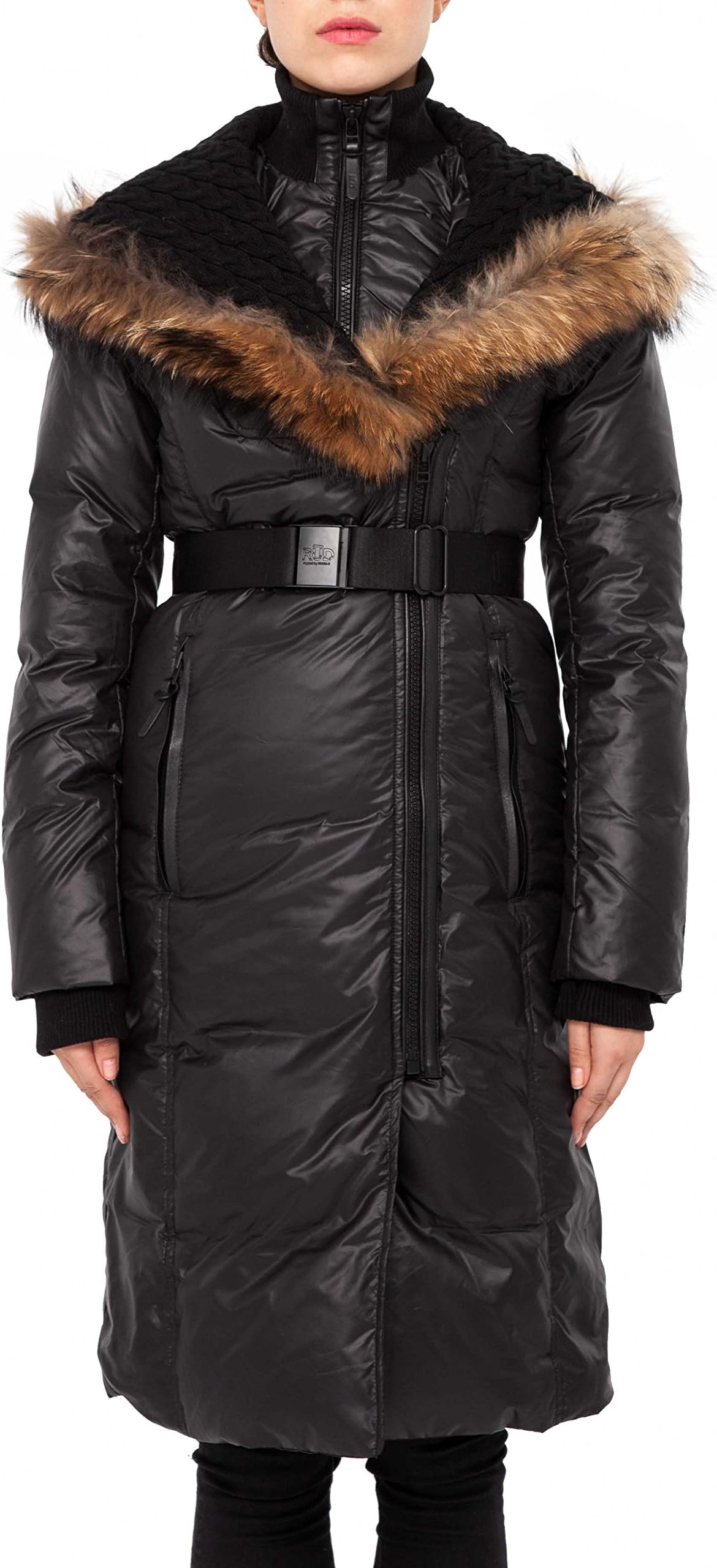 Women's Jasmine Down Coat with Fur Trim Hood