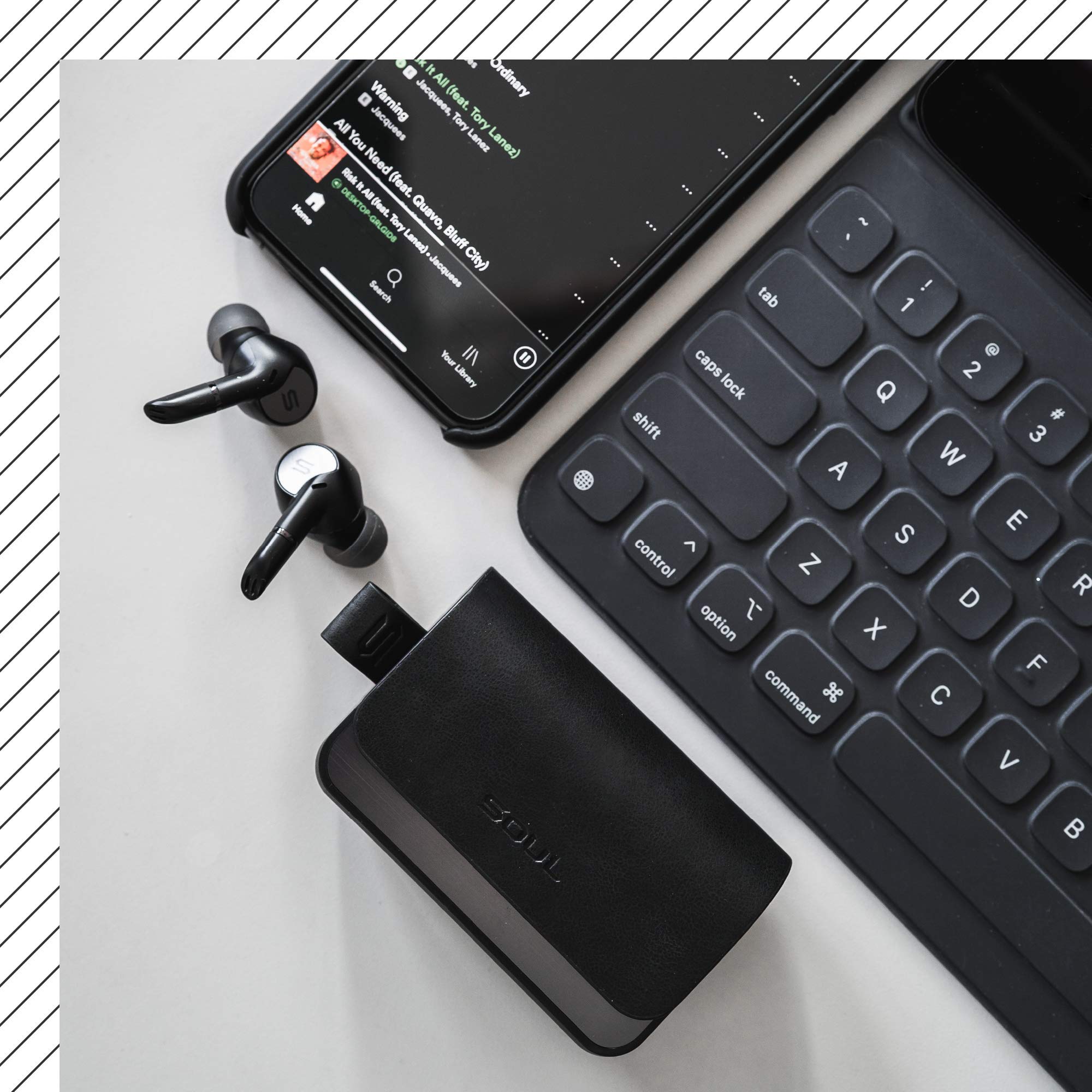 Soul Sync Pro Superior True Wireless Earbuds In Ear Headphones With Bluetooth Dual Microphones Jet Black Amazon Sg Electronics