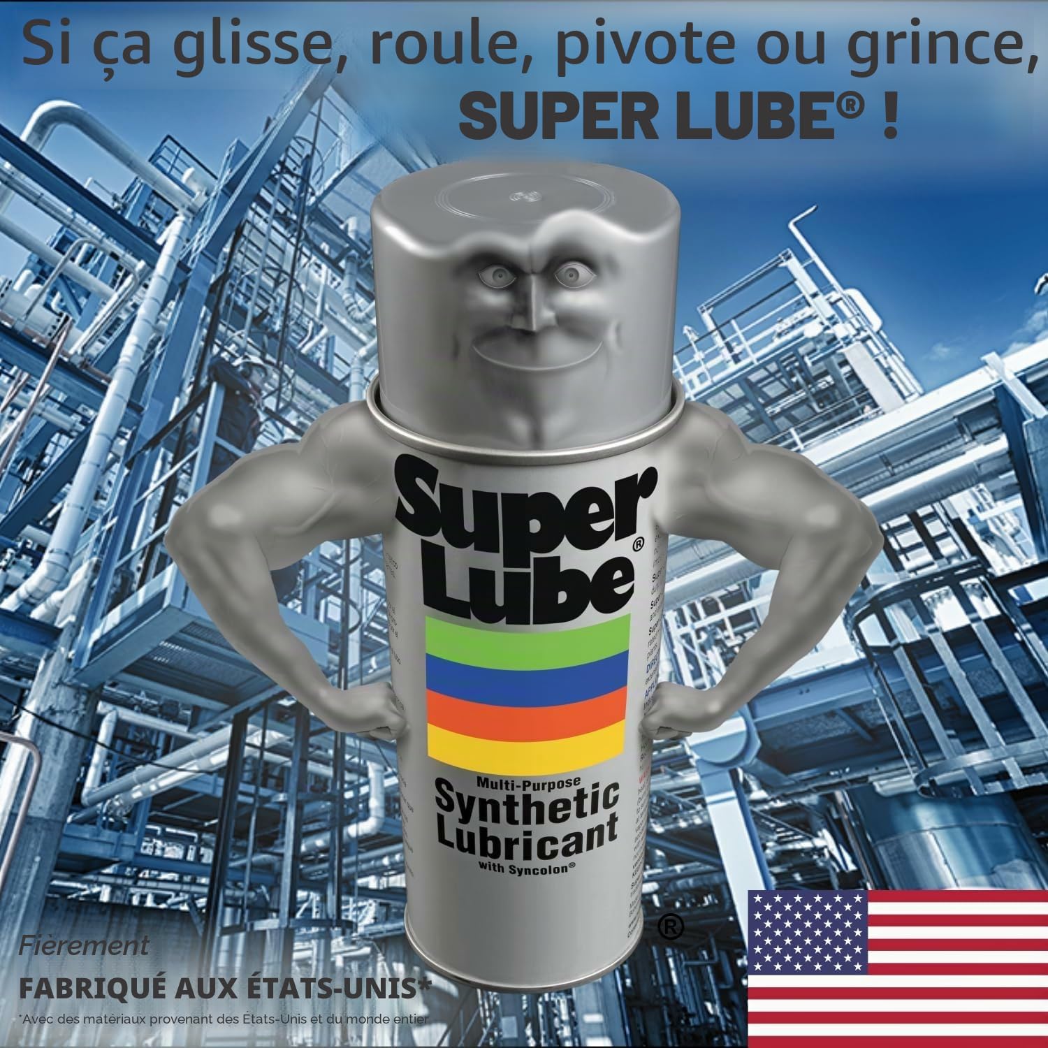 Super Lube 92003 Graisse lubrifiante au silicone avec PTFE, tube de 85 g, blanc translucide
