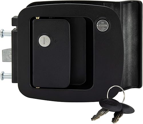 Miniatura 1 de RecPro Cerradura de puerta de entrada RV BP-12RV - Cerradura de seguridad de 2 pines para campistas y quintas ruedas