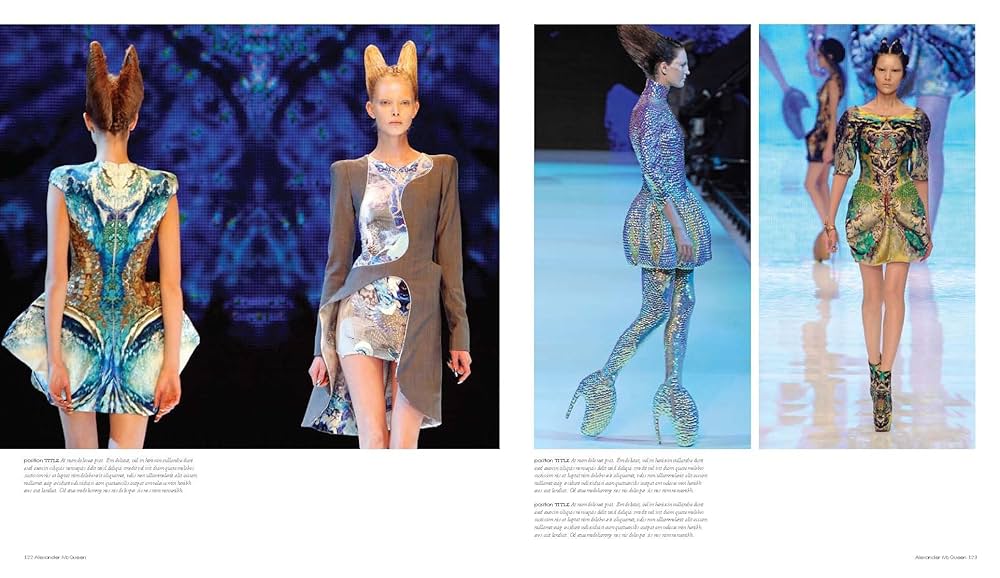 洋書 ALEXANDER McQUEEN FASHION VISIONARY Alexander mcqueen: fashion visionary