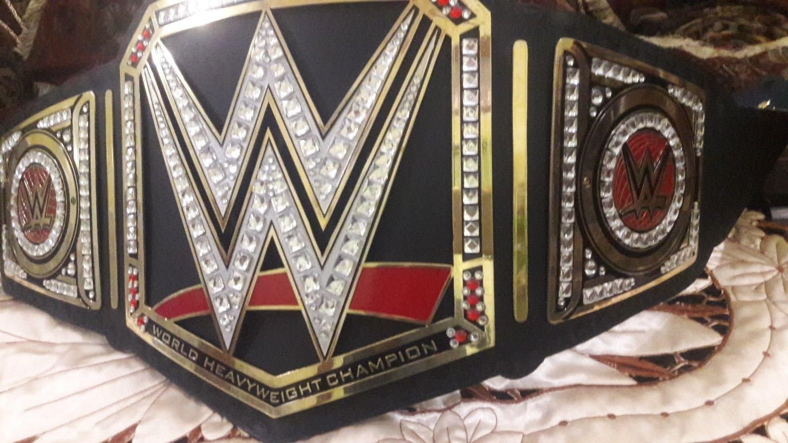 GT PRO WWE World Heavyweight Wrestling Championship Replica Belt Leather Belt 51length