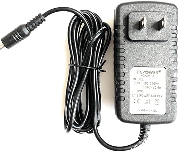 DCPOWER AC/DC Power Adapter/Power Supply Compatible Replacement for M-Audio M-Game Solo Streaming Mixer