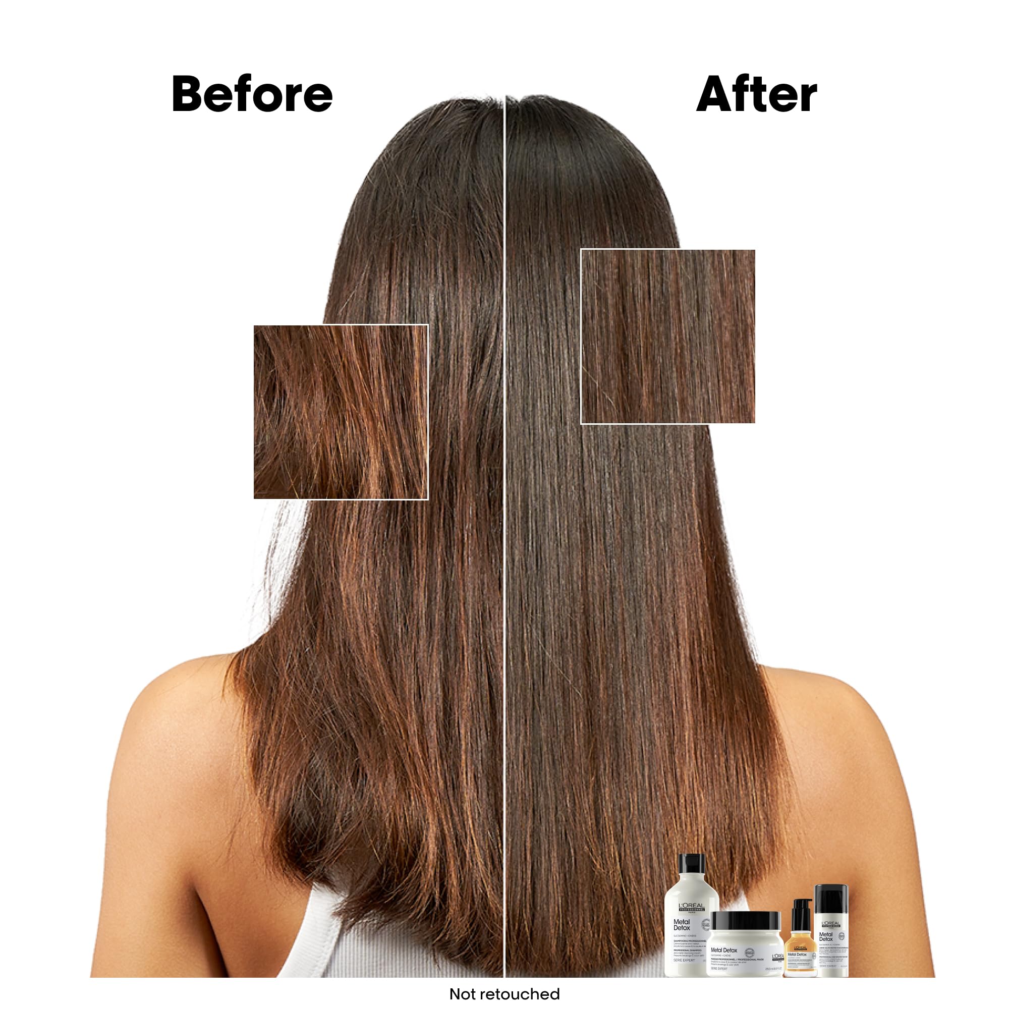 L’Oréal Professionnel Metal Detox Shampoo 100ml Travel Size, Prevent Breakage and Colour Fade from Hard Water - Image 3