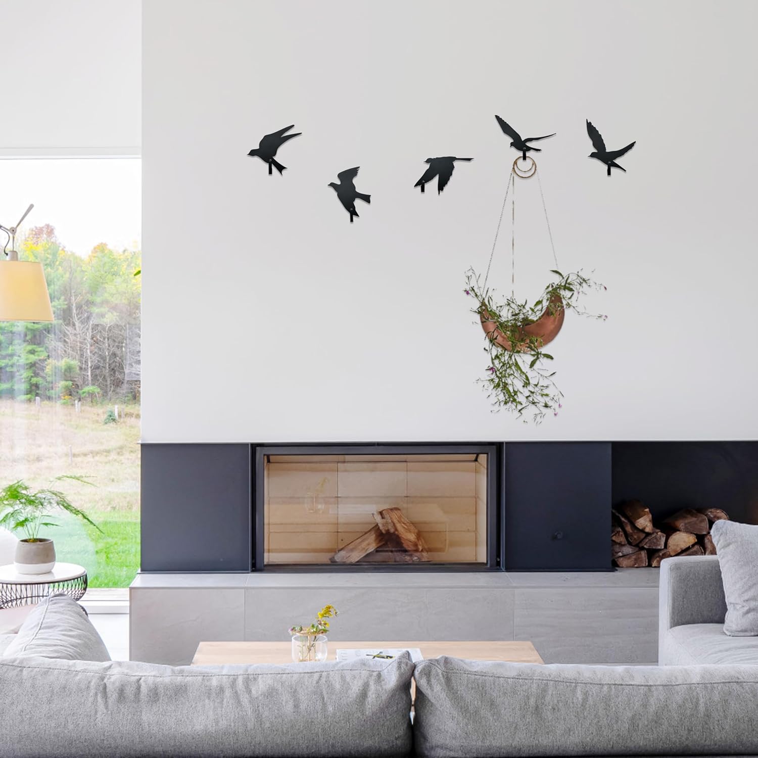 Decorative Coat Hooks – Set of 5 Bird Wall Hooks, Unique Decorative Hooks for Home, Farmhouse Decor Metal Wall Hooks for Coats, Hats, Keys - Image 5