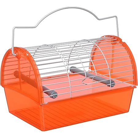 Penn-Plax Carrier for Small Animals & Birds - Small- Colors may vary