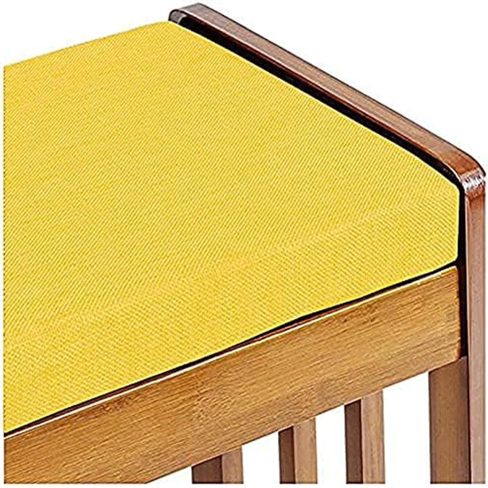 VEAI Indoor/Outdoor Bench Cushion – 120cm/150cm/100cm/90cm x 40cm/35cm/30cm – Non-Slip Seat Pad for Bay Windows, Garden Patio, Long Chairs, Swings & Porch Furniture with Zipper(M10,60x45x5cm)
