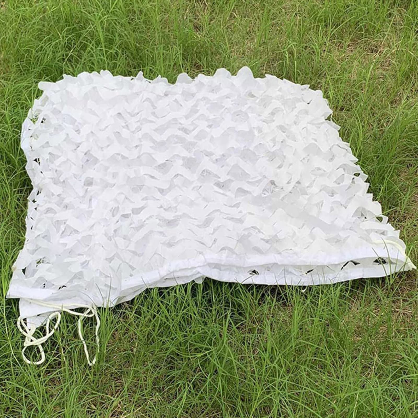 Rete Mimetica, Rete Mimetica da Giardino Bianca 3x3m, Rete Caccia