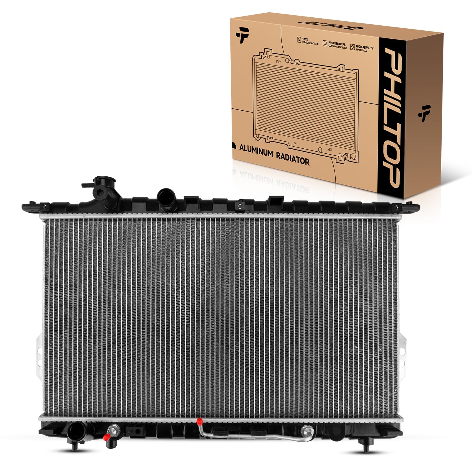PHILTOP CU2339 Radiator Replacement for Core Width 28-1/4 inch