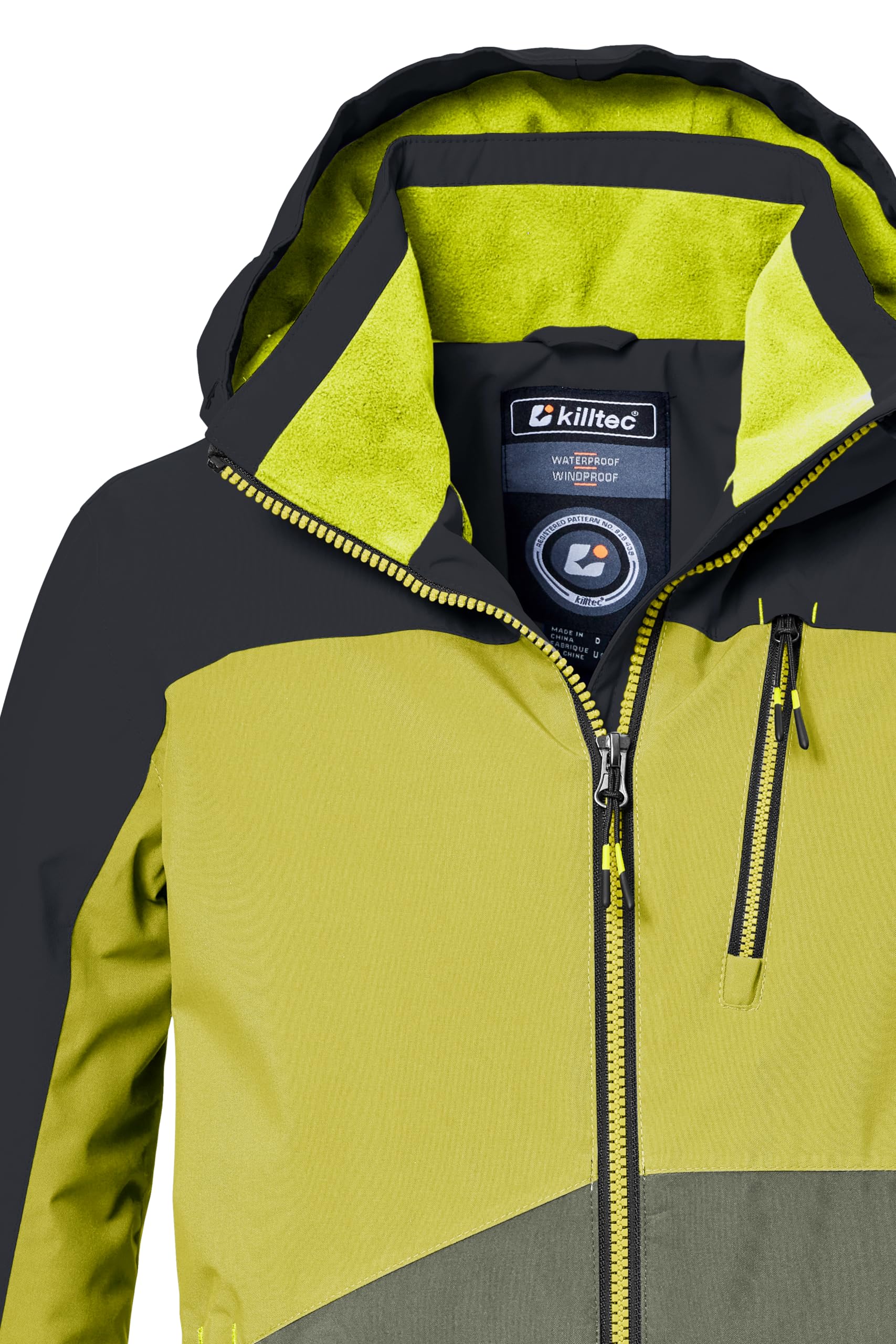 Killtec Kow 370 Bys Jckt Chaqueta funcional/chaqueta de exterior con capucha y protección contra la nieve Niños