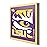 YouTheFan NCAA LSU Tigers 3D Logo Series Wall Art - 12x12
