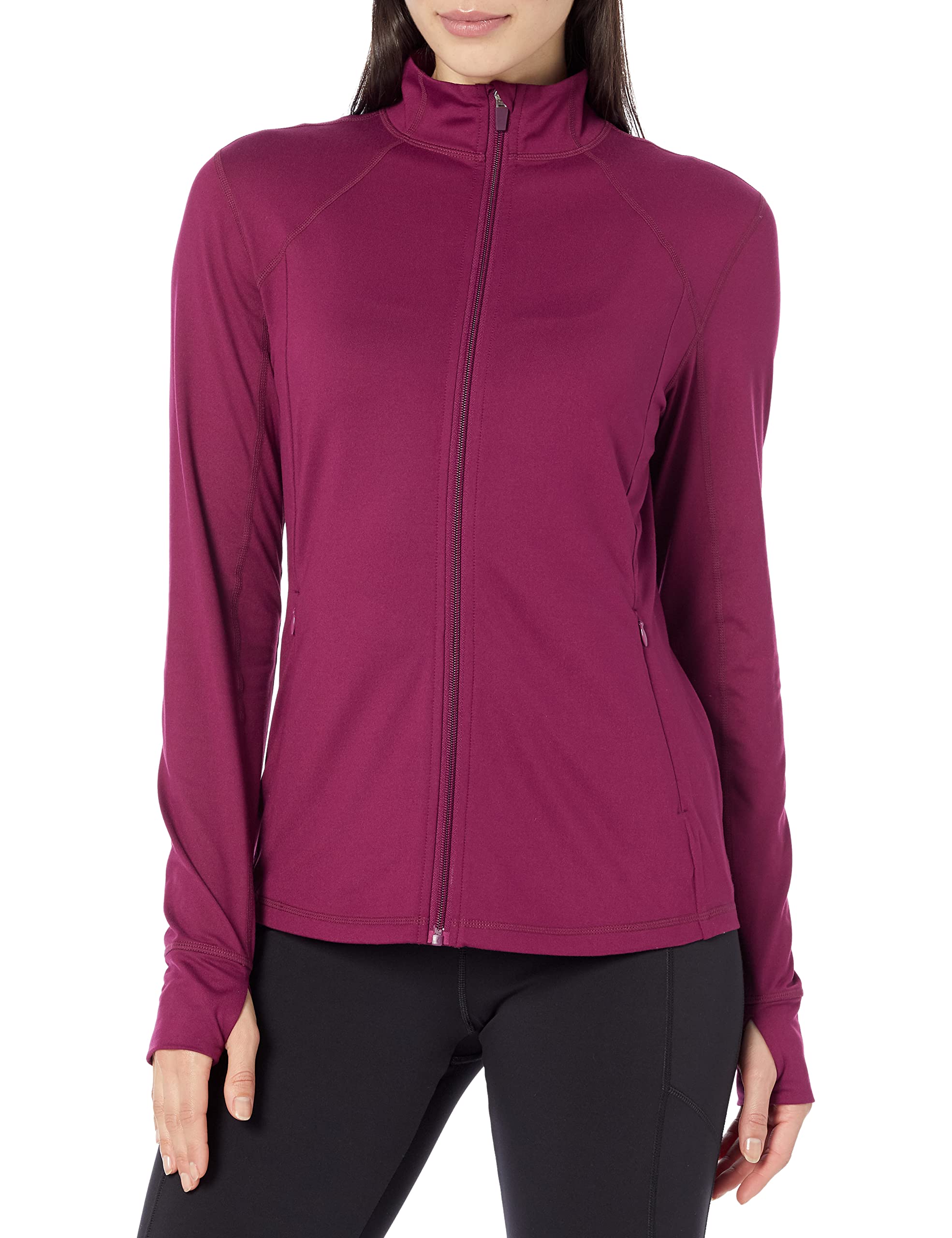 Amazon Essentials Mujer Chaqueta de Cremallera Completa Elástica, Técnica y de Tejido Cepillado (Disponible en Tallas Grandes) — view 13