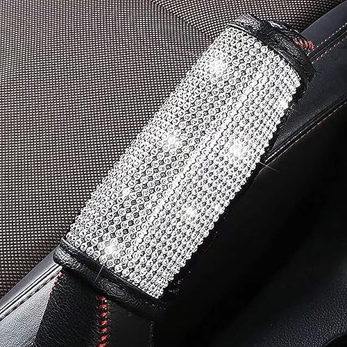 Miniatura 6 de Funda para freno de mano para mujeres y hombres, protector universal de freno de mano con diamantes de imitación de diamante, decoración de coche de