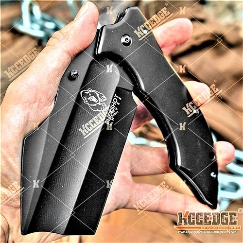 Miniatura 4 de KCCEDGE BEST CUTLERY SOURCE Navaja de bolsillo Accesorios de camping Equipo de supervivencia Kit de supervivencia Navaja Cuchillo de seguridad