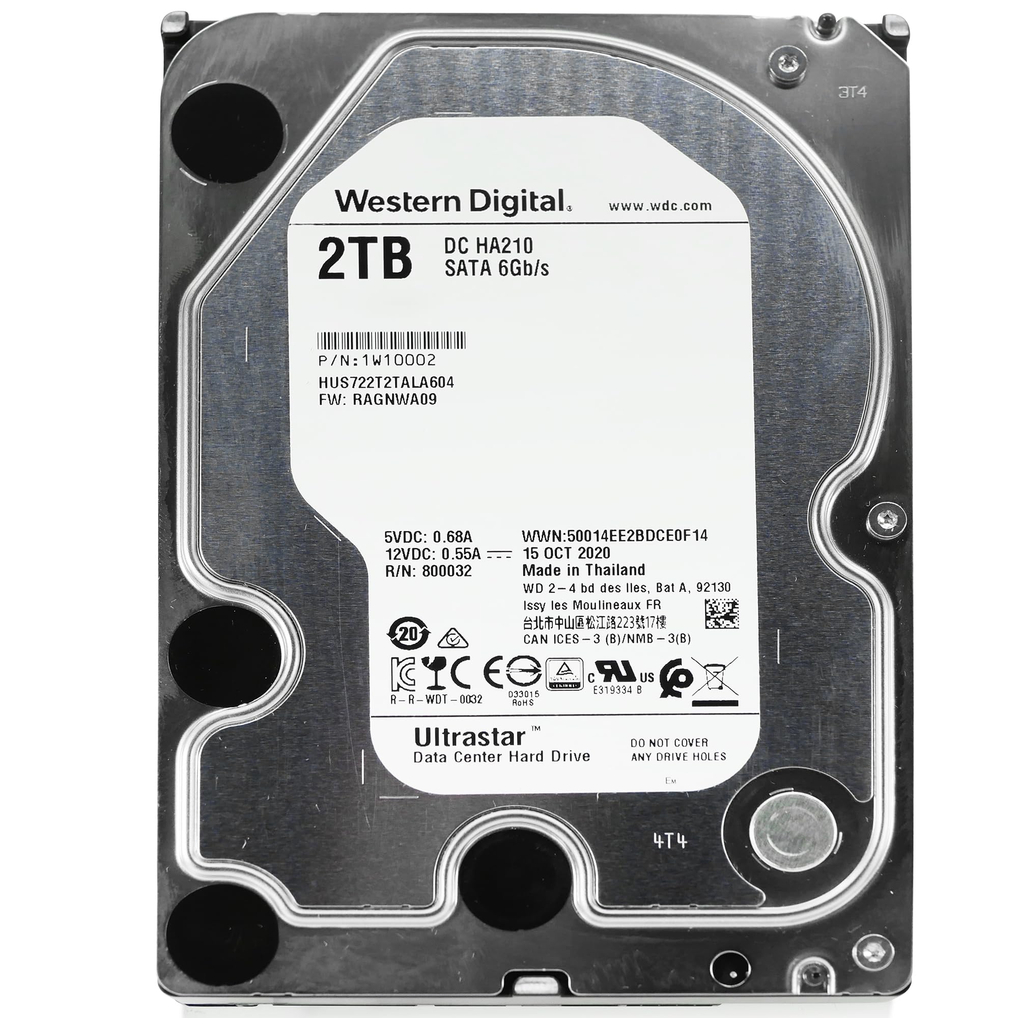 WD Ultrastar データセンター用高耐久内蔵型HDD 2TB 4台セット Amazon.co.jp: Western Digital HDD 2TB WD Ultrastar データセンター