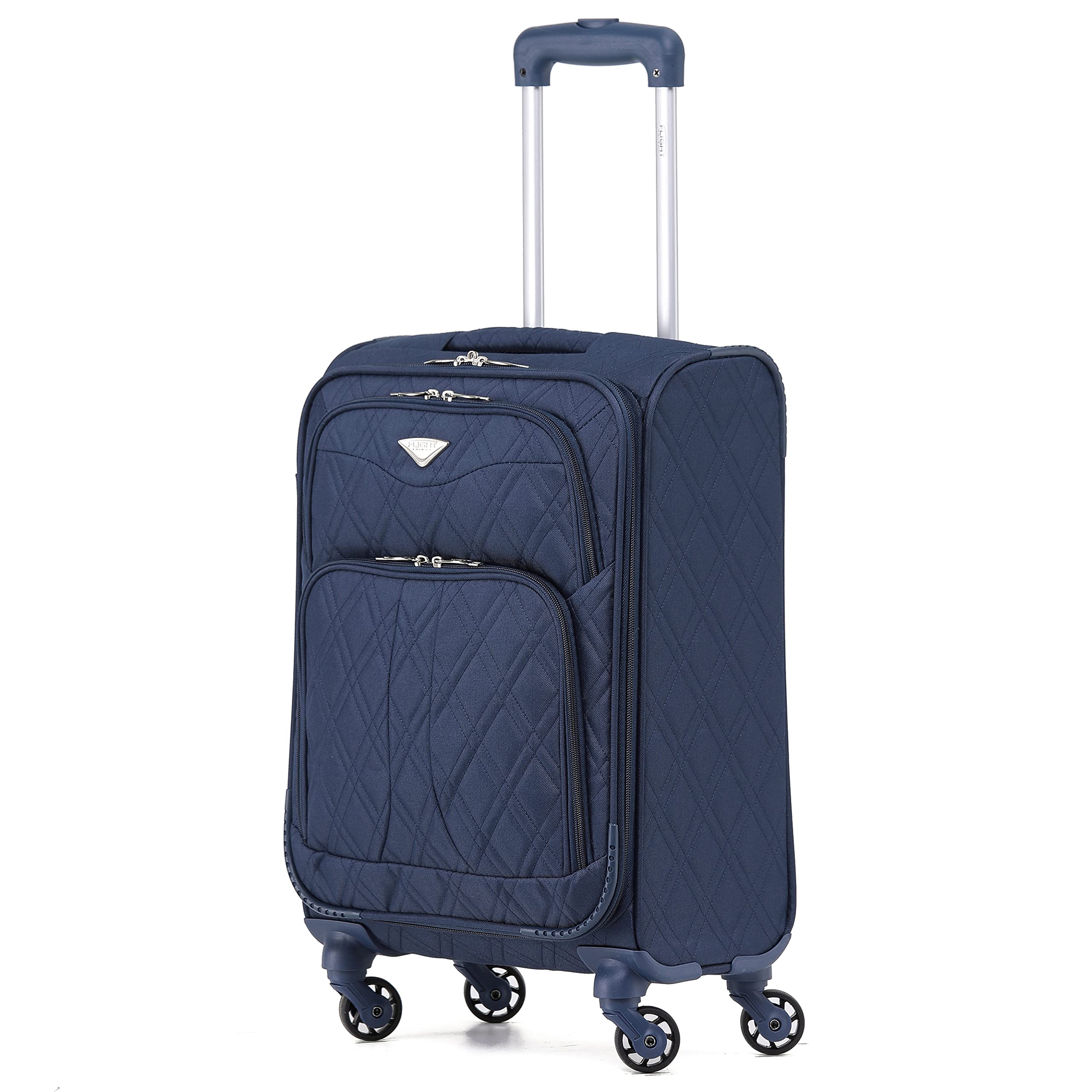 Flight Knight Lightweight 4 Wheel 800D Soft Case Suitcases Anti Crack Cabin & Hold Luggage Options Approved for Over 100 Airlines Including easyJet, BA & Many More! — view 70