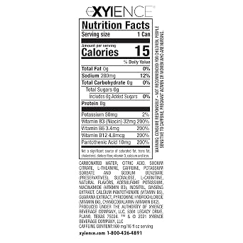 Xyience Blueberry Pomegranate Energy Drink, 16 fl oz can (Pack of 12)