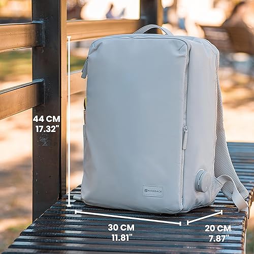 Miniatura 2 de Nordace Laval - Mochila para laptop con puerto de carga USB, resistente al agua, mochila diaria para laptop para negocios y trabajo, 15.6 pulgadas,