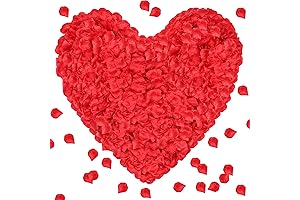 enttgo 1000 Pieces Artificial Silk Rose Petals Decoration