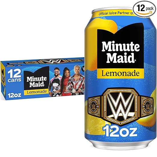 Minute Maid Lemonade, 12 Oz, Pack Of 12