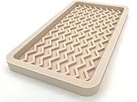 Vista 19 de Happitasa - Bandeja organizadora de silicona para lavaplatos, soporte de esponja y protector de encimera Jabonera y bandeja dispensadora para baño