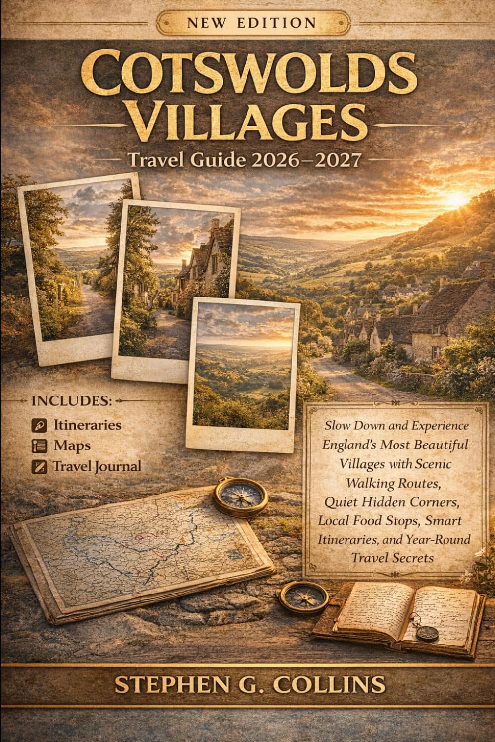 COTSWOLDS VILLAGES Travel Guide 2026–2027: Slow Down and Experience England’s Most Beautiful Villages with Scenic Walking Routes, Quiet Hidden ... Itineraries, and Year-Round Travel Secrets
