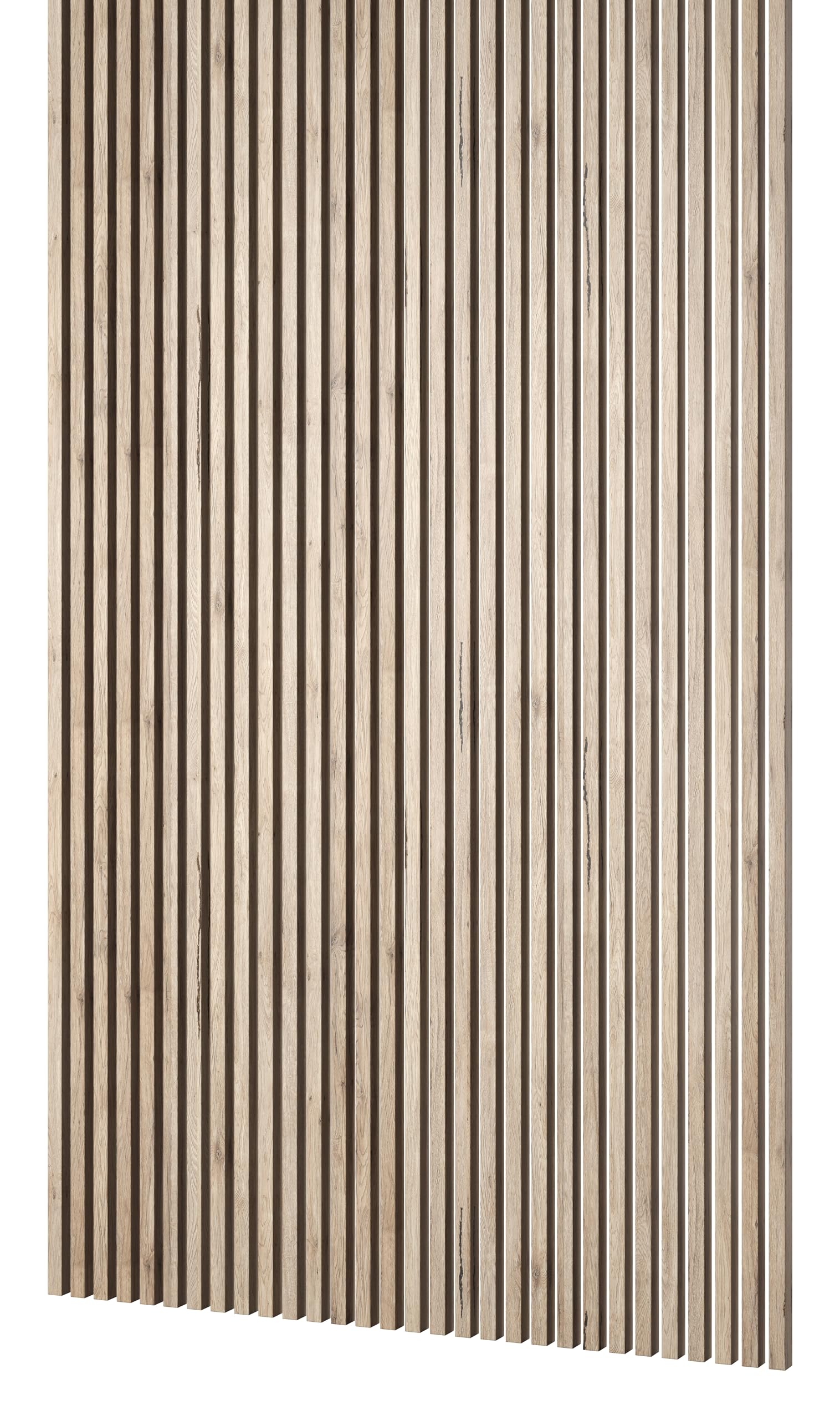 12 Pannelli Acustici da Parete Effetto Legno 240 x 3 cm Rovere Sanremo Doghe in MDF Rivestimento Pareti Pannelli Decorativi per Soggiorno Soffitto e Muro