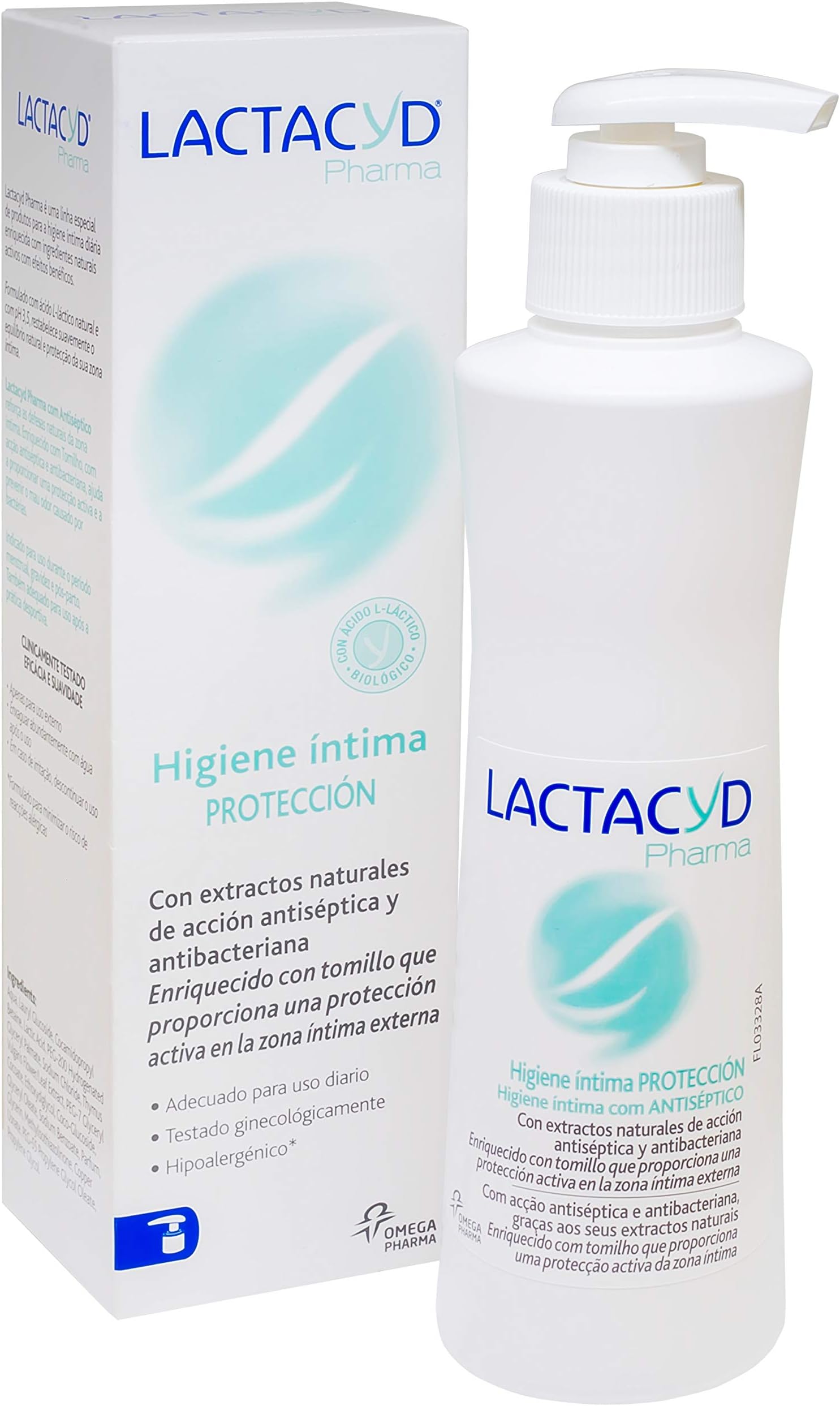 Higiene Intima Protección 250 ml - Cuidado e Higiene Diaria de la Zona Íntima