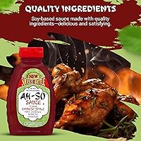 Vista 6 de Ah-So - Salsa barbacoa de estilo chino, botella exprimible de 15 onzas de costilla roja – Adobo de costilla de repuesto dulce y picante para cerdo