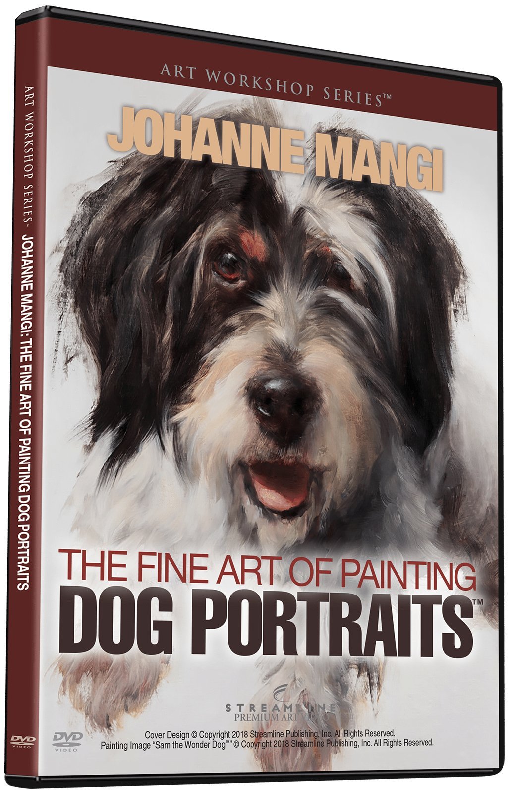 Johanne Mangi The Fine Art Of Painting Dog Portraits dvd