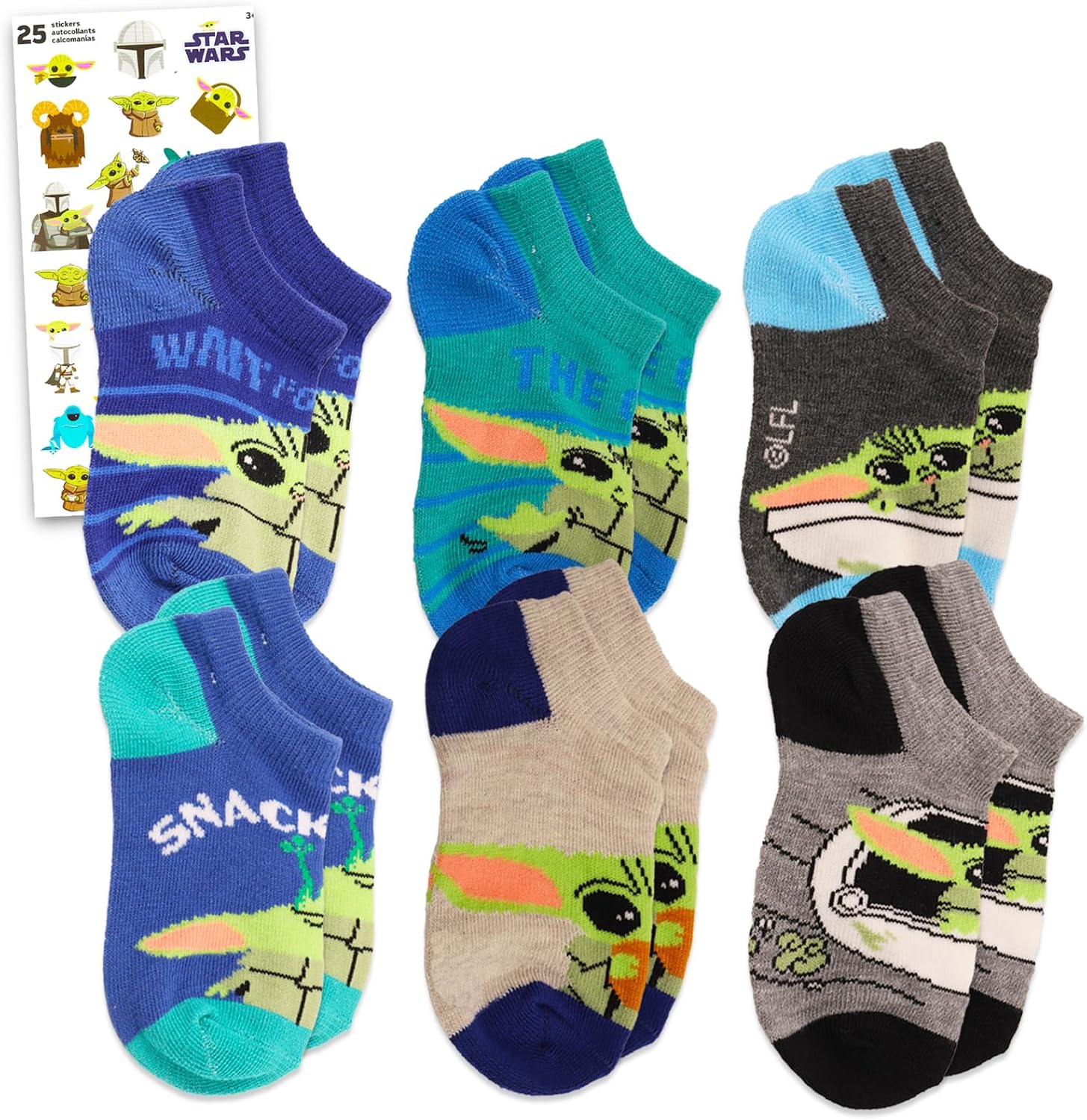 Produktbild von Stance Grogu Hungry Crew Socks - Star Wars - Green