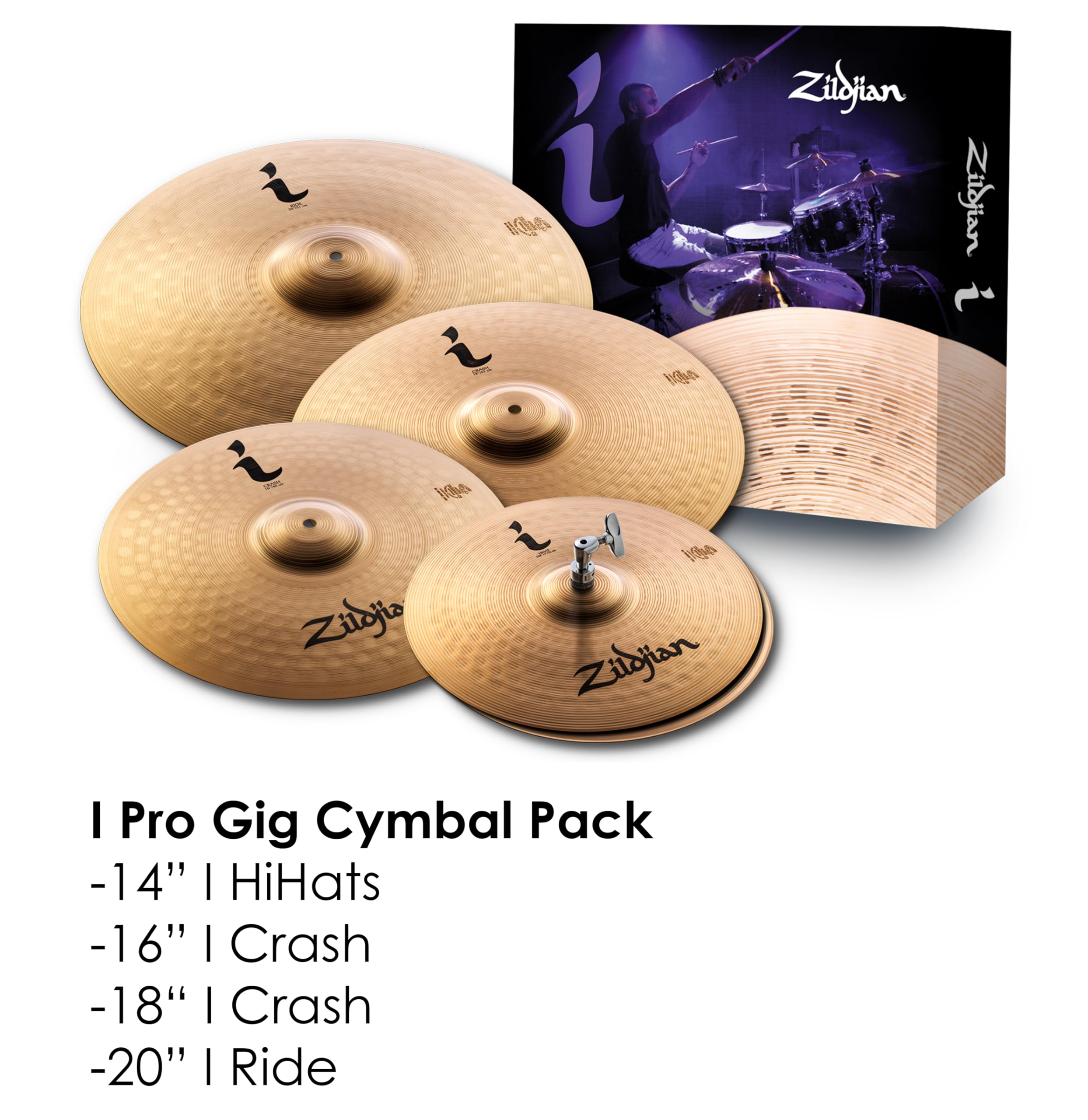 Zildjian I Family Pro Gig Cymbal Pack (ILHPRO)