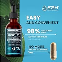 Vista 4 de Suplemento para el hígado totalmente natural, suave limpieza y desintoxicación del hígado, revitaliza tu hígado y tu salud, fórmula líquida muy