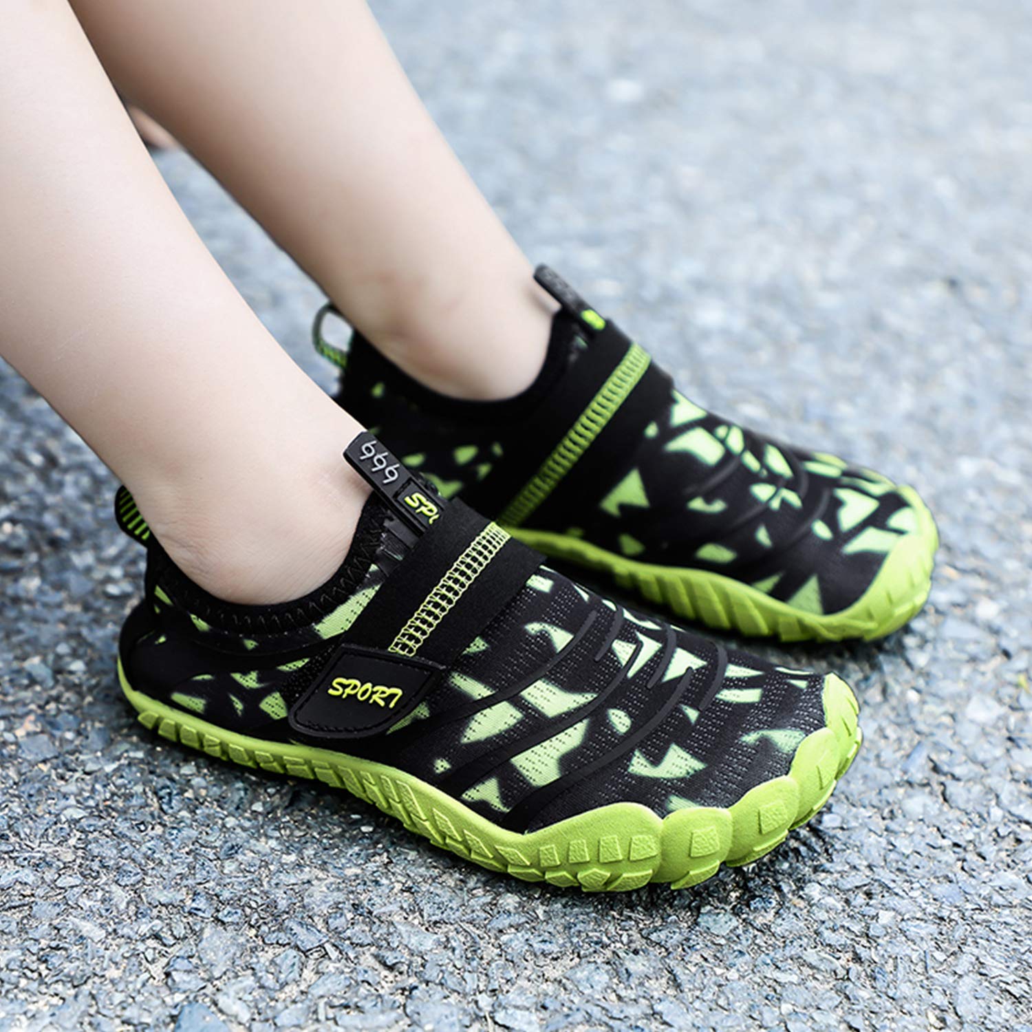 Zapatos de Agua para Niños Secado Rápido Escarpines de Playa Deportes Acuáticos Surf Yoga 29-38 EU