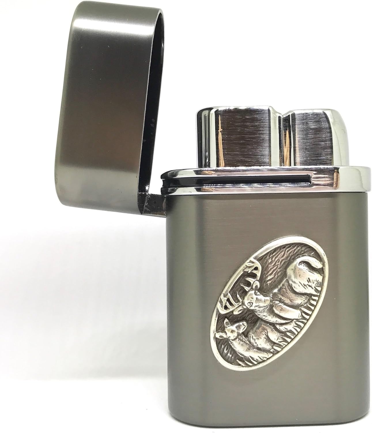 Deer Hunting Vector Thundra Desktop Lighter Triple Torch Cigar Lighter – Cigar Cutters by Jim