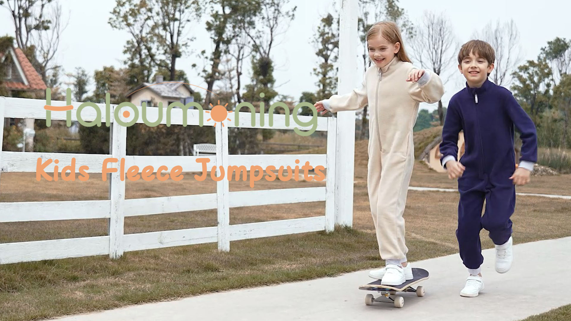 Amazon.com: Haloumoning Unisex Kids Fleece Jumpsuits for Boys