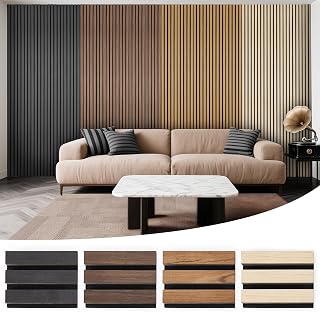 Samples 4-Pack 6" x 4.5" Acoustic Wood Slat Panels