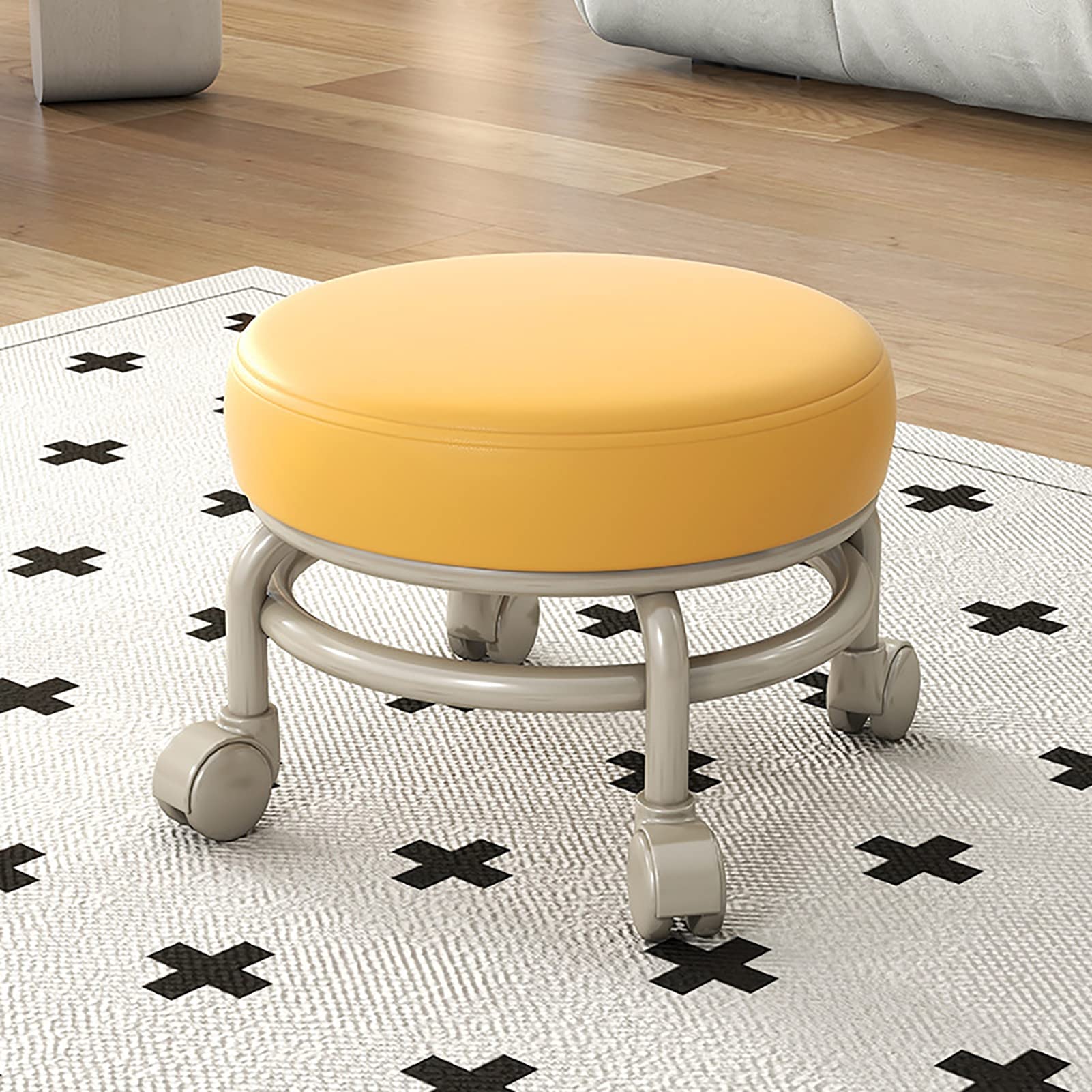 Tabouret roulant bas pour ne plus travailler accroupi en magasin et atelier