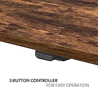 Vista 6 de FLEXISPOT Escritorio ajustable, escritorio eléctrico de pie, escritorio de pie para sentarse, tablero de escritorio completo para oficina en casa