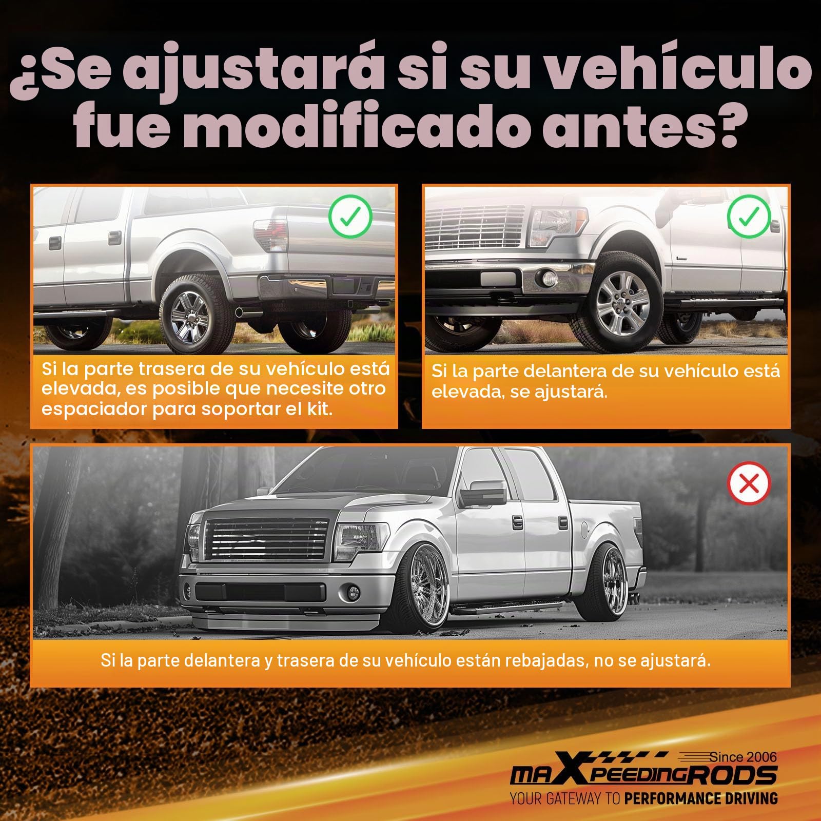 maXpeedingrods 2x Suspensión para Mercedes Sprinter 2006‑2020 | 12v Compresor, Monte Simple Trasero, TraccióN Tras./Del., Tubo 12m, ManóMetro Simple