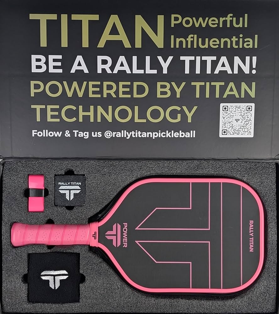 FORCE PRO TEAM １６５PV１７XT Amazon.com : Rally Titan Pickleball Paddle | Titan Pro 16mm