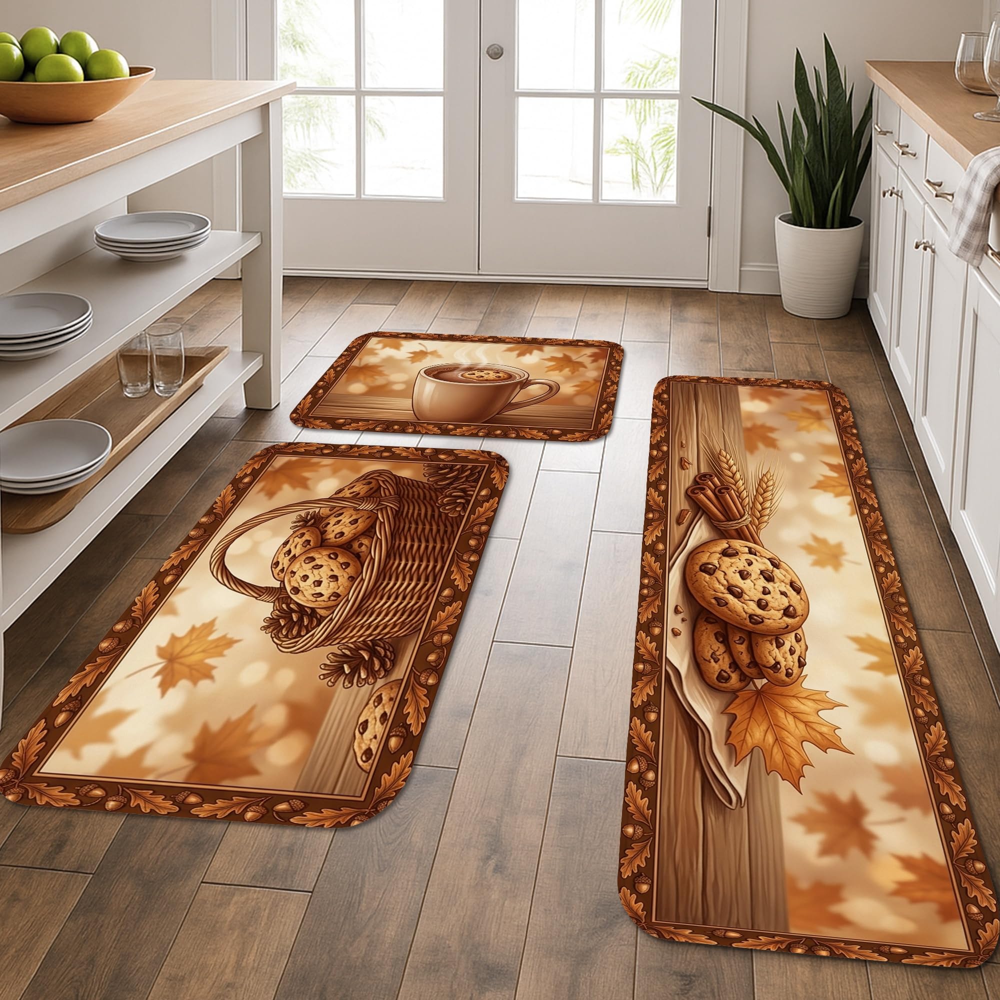 Tapis de cuisine rustique marron pour sublimer votre intérieur en automne